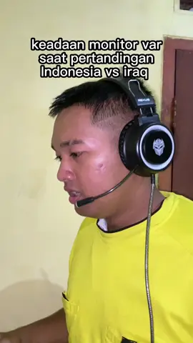 ini beneran ga ada cek var sama sekali#kualifikasipialadunia2026 #timnasindonesia #wasit #fyp #var 
