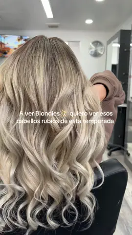 Veo •• #blondies #blondie #pelo #rubias #fyp 