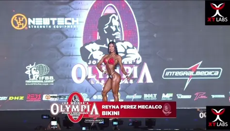 Presentación Bikini fitness de Reyna Pérez 🇲🇽 Mr. ⭕️lympia 2025 #bikinifitness #mrolympia2025 #reynaperez