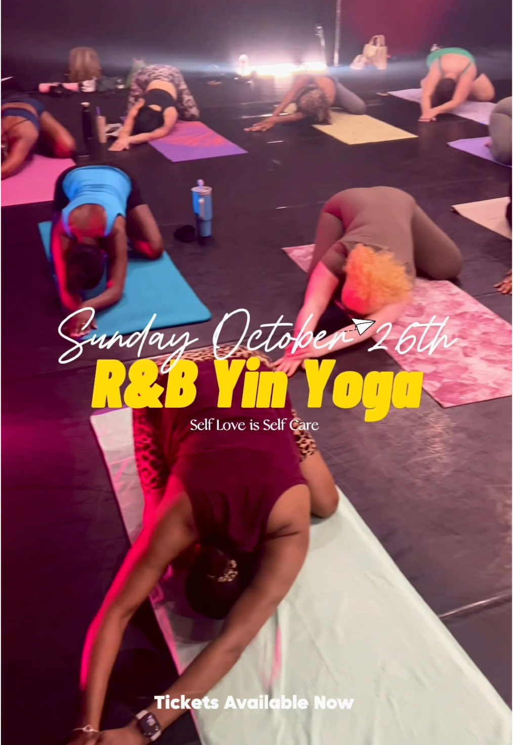 You’ve been holding it together for everyone else, but your body feels tense, your mind is overloaded, and your peace keeps getting pushed to the bottom of your list. On Sunday, October 26, hit pause and reset at my R&B Yin Yoga Pop Up. In just one hour, you’ll release the stress you’ve been carrying, stretch away tension, and recharge your energy to the smooth sounds of R&B. This isn’t just yoga it’s your chance to feel calm, balanced, and back in control. Tickets are only $25, but space is limited. Don’t wait, your peace is waiting on the mat. #yogaclass #thingstodoinatlanta #yoga #yinyoga #blackyogateacher 