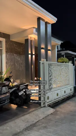 Ga harus cepat, tapi harus tepat. Ga harus sekarang, tapi harus diusahakan mulai dari sekarang. #rumahminimalis #grahapesonaasri2 #perumahankudus #rumahkudus #investasipropertikudus 