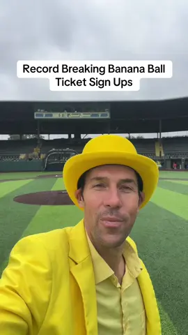 The best way to get tickets is to go to BananaBall.com and join the ticket lottery list. There are hundreds of fake tickets listed now and the only way to guarantee tickets is through us on our website.  If the stadium that you want was one of the ones I mentioned, then consider a lower demand option near you.  Banana Ball Nation is strong! 💪  Can’t wait to bring the Greatest Show in Sports to sold out stadiums all over the country!