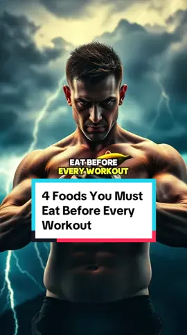 4 Foods You Must Eat Before Every Workout #workout #workoutchallenge #wellness #healthtips #usa 