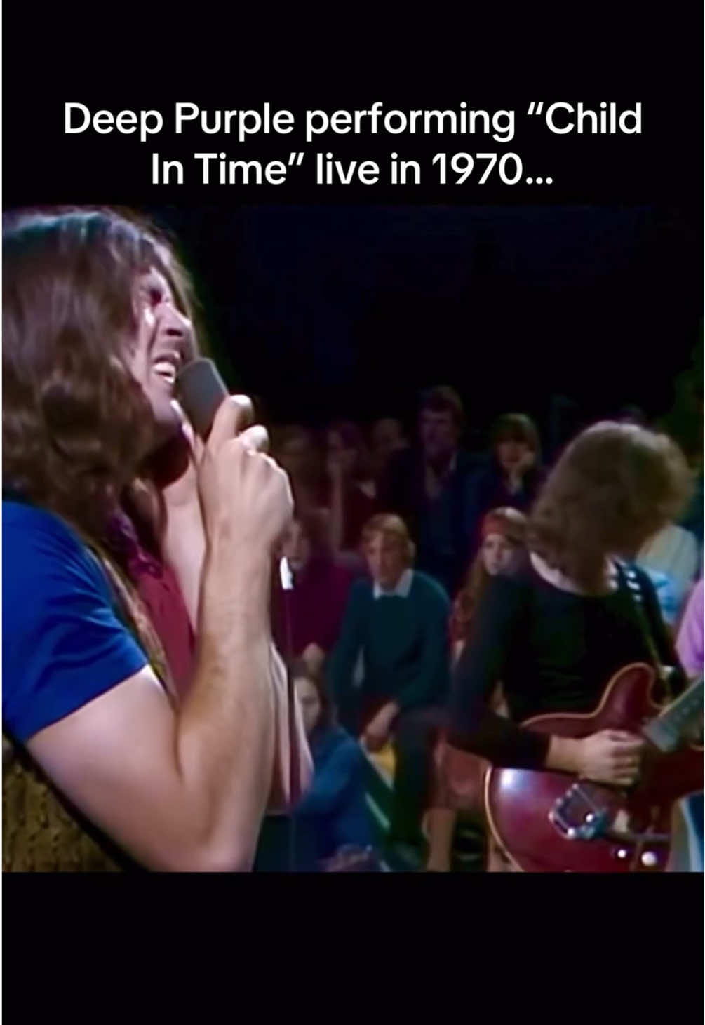 Here’s a fascinating fact about Deep Purple’s “Child in Time” that most people don’t know — the song was actually inspired by a Cold War-era protest song by another band. Ian Gillan and Jon Lord have both said it was loosely based on “Bombay Calling” by the San Francisco group It’s a Beautiful Day. Deep Purple heard that song during a rehearsal, loved the eerie repeating riff, and built “Child in Time” around it, turning it into a 10-minute anti-war epic. What’s even wilder: they didn’t realize at first how similar the intro was to “Bombay Calling.” Once they did, they were upfront about it — and later, It’s a Beautiful Day returned the favor by releasing “Don and Dewey,” a song based on Deep Purple’s “Wring That Neck.” Also, Ian Gillan recorded those spine-shattering screams in “Child in Time” in a single take — no overdubs, no edits — and he hit those impossible notes so powerfully that some engineers thought the tape machine had glitched… #deeppurple #70s #music 