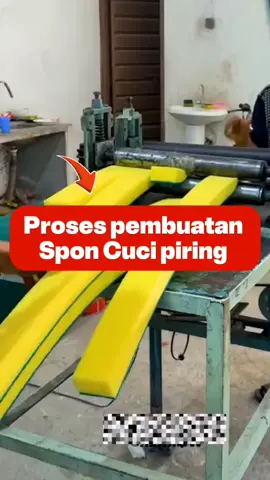 proses pembuatan spon cuci piring #manufactory 