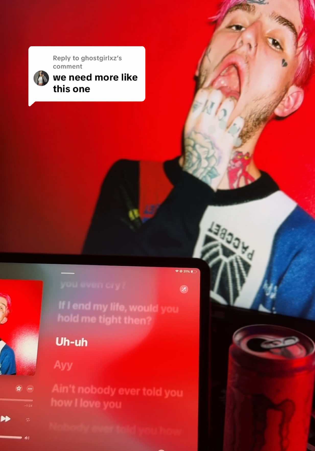 Replying to @ghostgirlxz  raw lil peep — about u ❤️   #lilpeep #aboutu #rawpeep #lyrics #viral 
