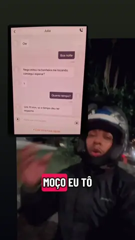 É cada uma que é de se duvidar kkkkkkk #tiktok #motoboy #app #passageiro #viraltiktok 
