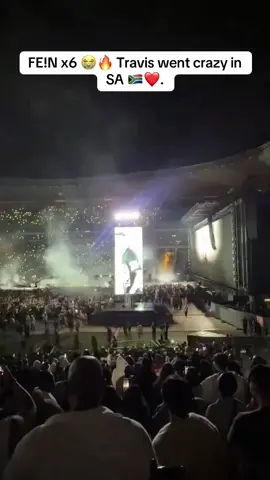 FE!N x6 😭🔥 Travis went crazy in SA 🇿🇦❤️. #TravisScottCircusMaximus #CircusMaximus #FNBStadium #CircusMaximusWorldTour #TravisScottCircusMaximusWorldTour #TravisScottSouthAfrica #TravisScott #FNBStadium #sama28 #fy #southafrica #WhatToWatch #foryoupage #levelupafrica #fy #fyip