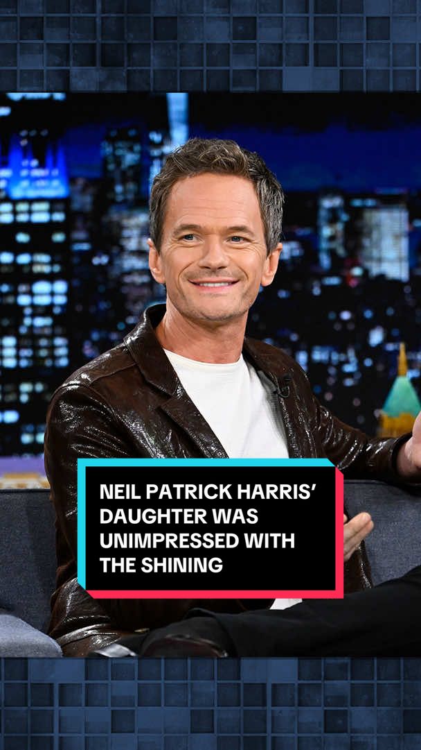 Neil Patrick Harris’ daughter was unimpressed with The Shining, AKA the scariest movie he’s ever seen 😂 #FallonFlashback #TonightShow #NeilPatrickHarris #TheShining #JimmyFallon 