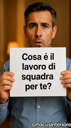 Come vediamo il avoro di squadra. #focusinteriore #lavorodisquadra #ironia #crescitapersonale #motivazione 