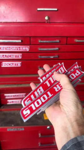 🧲 Toolbox Upgrade! These magnetic tool organizer labels make it easy to keep your screwdrivers, pliers, and ratchets perfectly sorted 🔧✨ They come in different color combos to match your setup and you can find them right here in my TikTok shop 🛠️🧡 #Organization #tools #Workshop #DIY #garage 