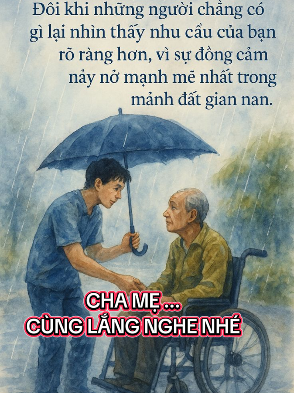 Công cha như núi thái sơn, Nghĩa mẹ như nước trong nguồn chảy ra... #cha #mẹ #giadinh #xuhuong 