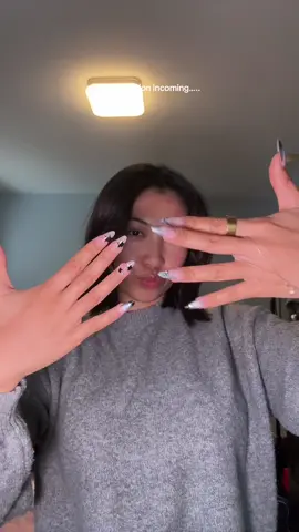 I def feel more myself with these long claws #fyp #relatable #foryou #transition #nail 