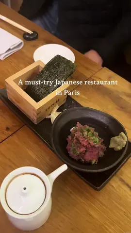 Ryô , a delicious Japanese spot in Paris #japanese #fooddrinksandtrips #japanesefood #sushi #paris 