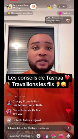 Le travail dans la vie d’une femme est très important 👂 #tashaleblanc #viral #fyp #pourtoi 