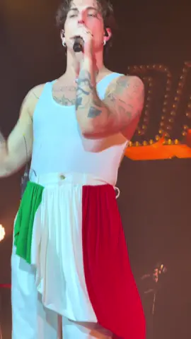 Damiano his show in rome was amazing 🤩🤩 @Damiano David #damianodavid #damiano #music #funnylittlefears #fy 