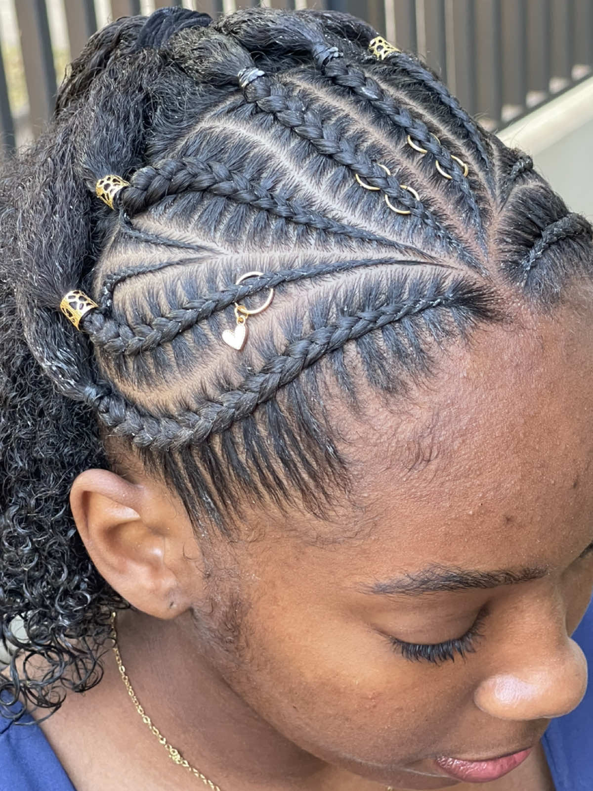 Tutorial de uma tiara de trança nagô ✨ #tranças #trançanagô #braids #tutorialbraids #trenzas 