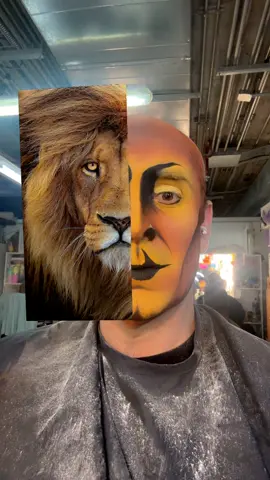 Mi maquillaje no se equivoca.. Pero si de escoger a su rey 🤣🦁 #scar #Elreyleon 