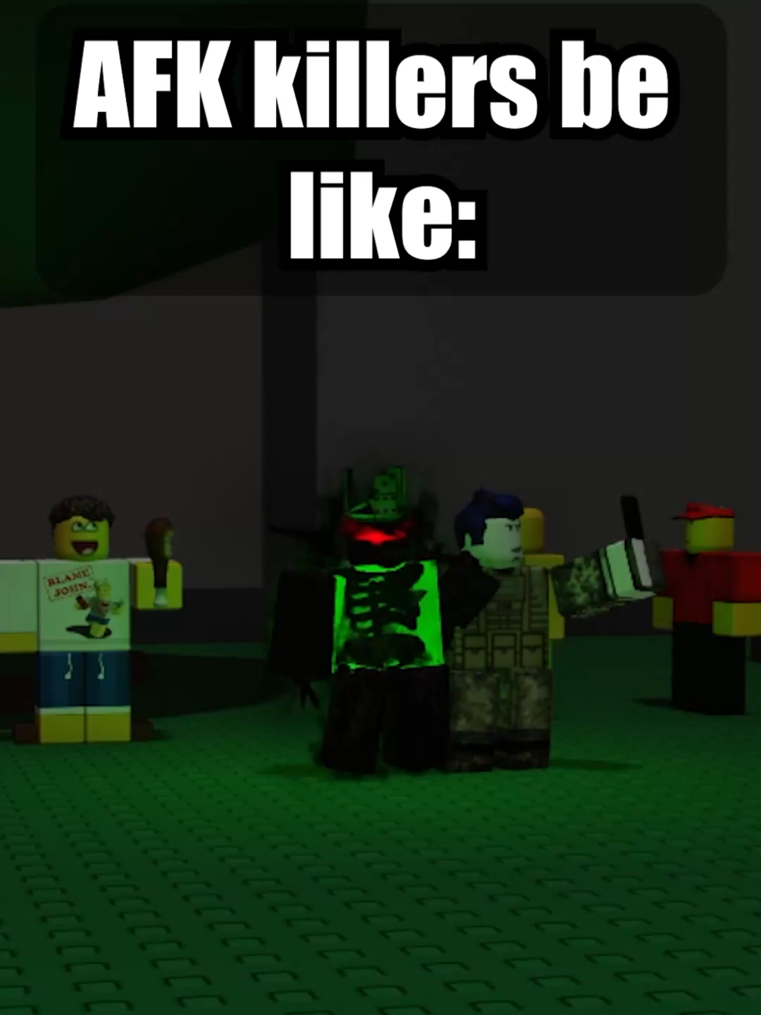AFK killers be like | Roblox Forsaken Animation #roblox #forsaken #animation