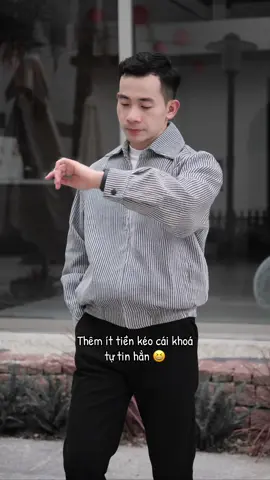 Vải denim chứ ko phải gió dù gì đâu nha ae #thoitrangnam #aokhoac #aokhoacnam #truongshy 