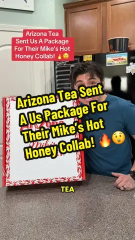 The collab we didn’t know we needed! 🌶️🤘 @AriZona Iced Tea #arizona #tea #unboxing #marriedlife 