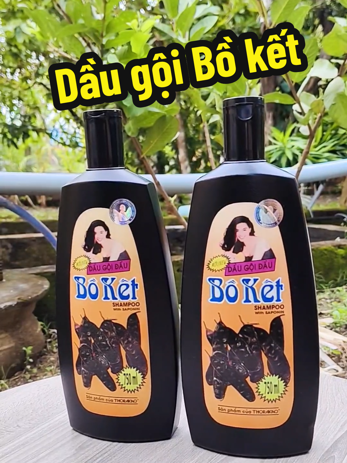 Dầu gội Bồ kết Thorakao, dầu gội hổ trợ tóc đen bóng suôn mượt, tóc khỏe đẹp hơn  #nhikhenhreview #daugoiboket #daugoi #daugoithaoduoc #daugoidentoc 