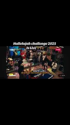 Halle Halle Hallelujah 🪇 Challenge  #hallelujahchallenge2025 #hallelujahchallenge #nathanielbassey #viralvideo #fypシ 