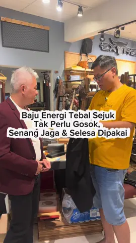 Baju Energi Tebal Tapi Sejuk, Tak Perlu Gosok, Senang Jaga & Selesa Dipakai. #extremeleatherco #tshirt #bajusejuk #kainsejukselesa #energy 