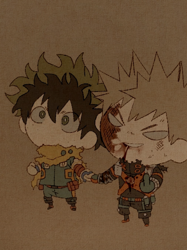 Kacchan: BOOM BABY!! YA VOLVI! ᕦ(｀ ´ )ᕤ #kudoichi #勝デク #bkdk #KatsuDeku #bnha 