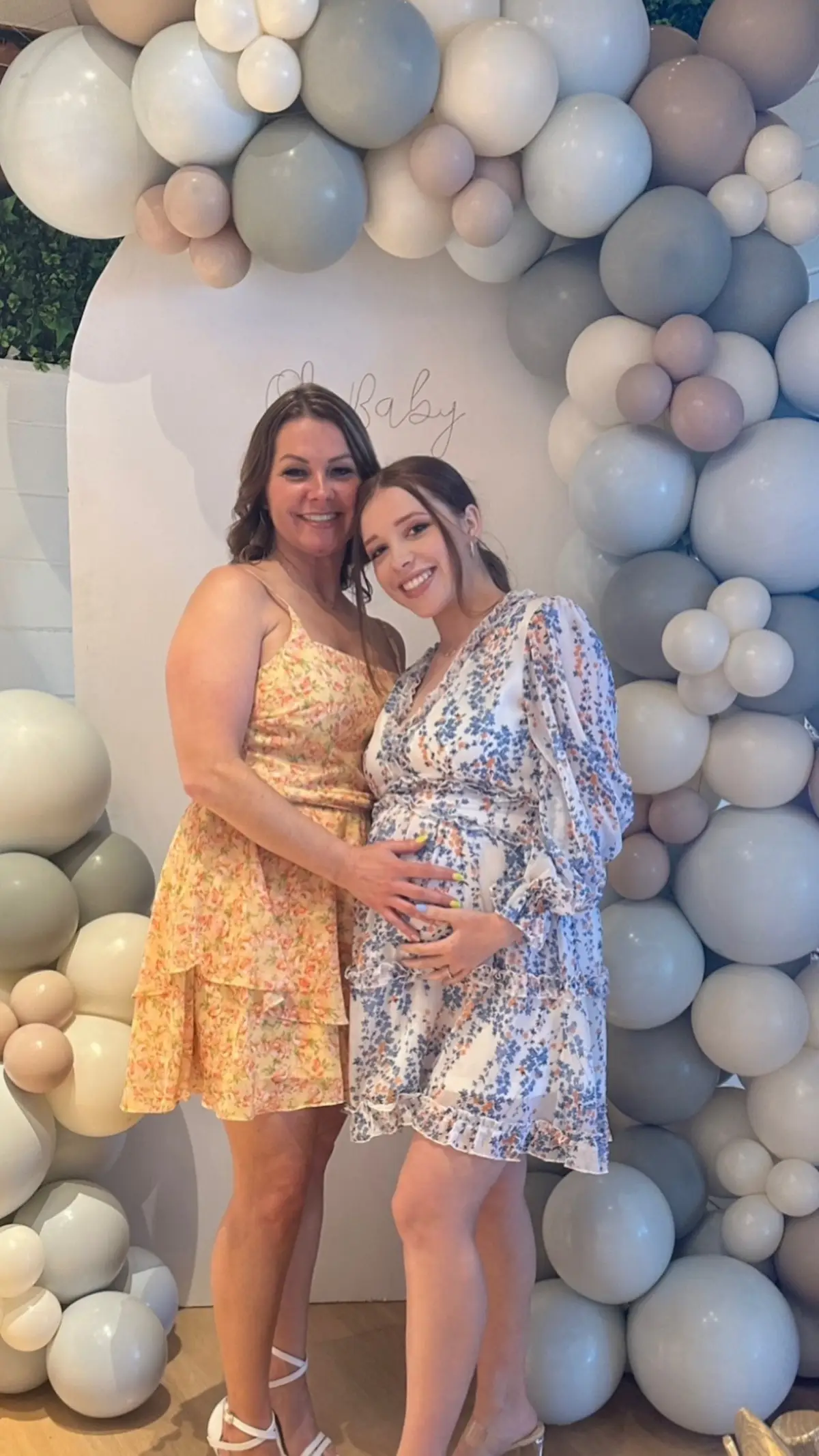 Two years ago, I was celebrating my grandson’s baby shower — and today, we celebrated my granddaughter’s! 💙💗 Time truly flies… I can’t believe I’ll have two grandbabies soon! My heart (and hands) are so full. 🥹👶✨.  #G#GrandmaJoyF#FamilyFullCircleT#TimeFliesB#BlessedBeyondMeasureGrowingFamily