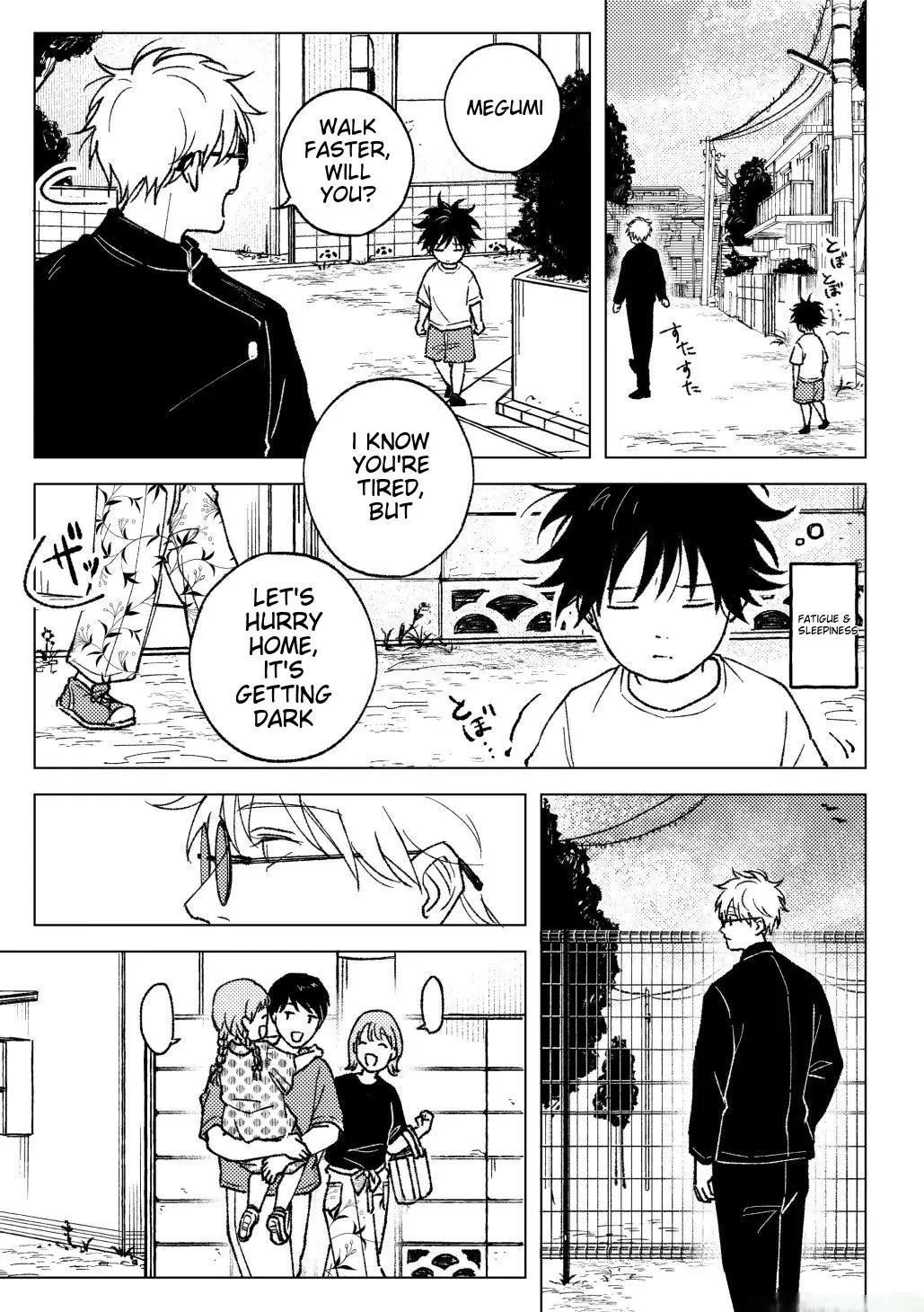 Baby Megumi is the cutest!!! 🍼 🐥. Credit : Shuzana on Pixiv #jujutsukaisen #jjk #gojo #gojousatoru #megumi 