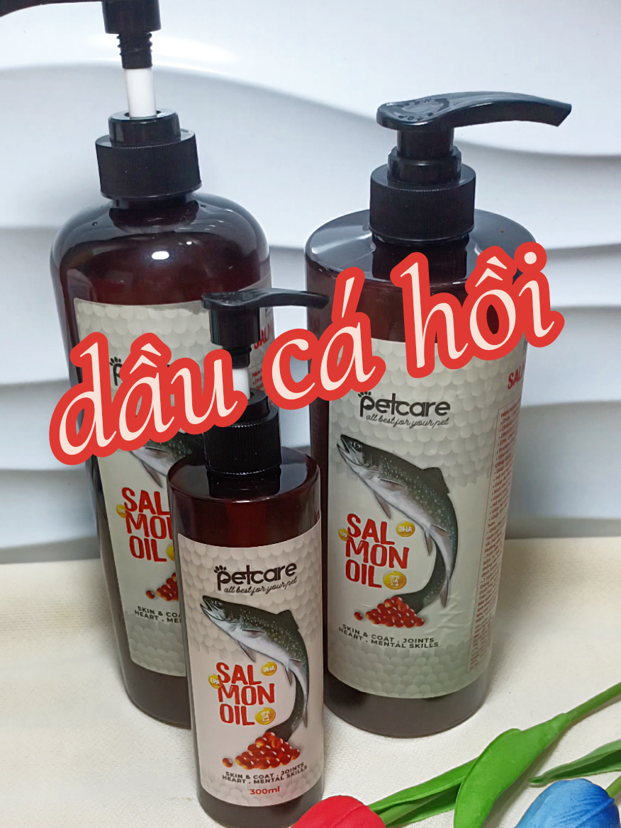 dầu cá hồi tốt cho da - lông - mắt của thú cưng #Emmay #muataitiktok #dauca #daucahoichothucung #daucahoi @Em mây @Em mây 