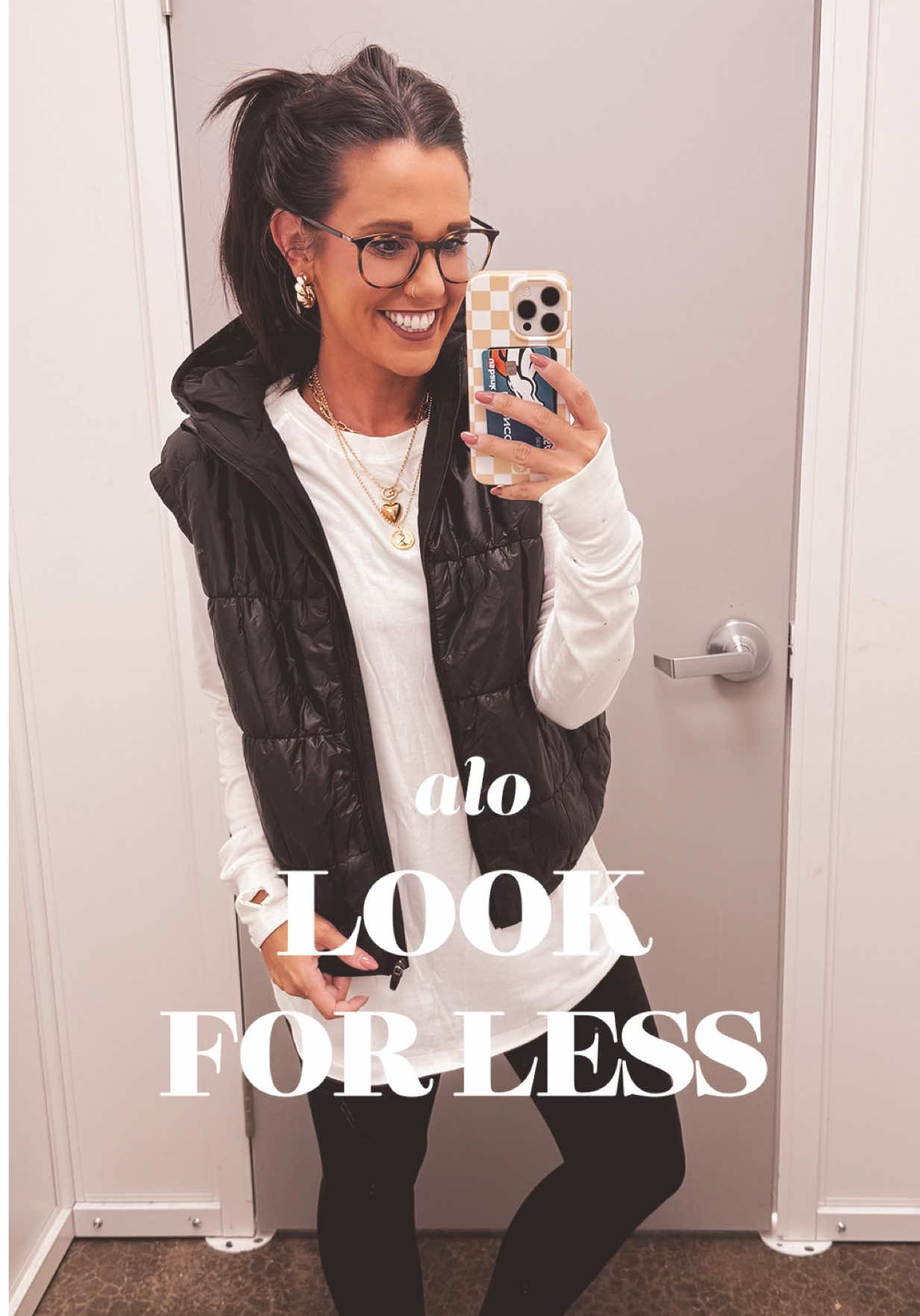 Found more amazing denim from @Walmart plus a puffer vest that’s giving Alo vibes! #WalmartFashion #WalmartStyle #walmartfinds #walmart 