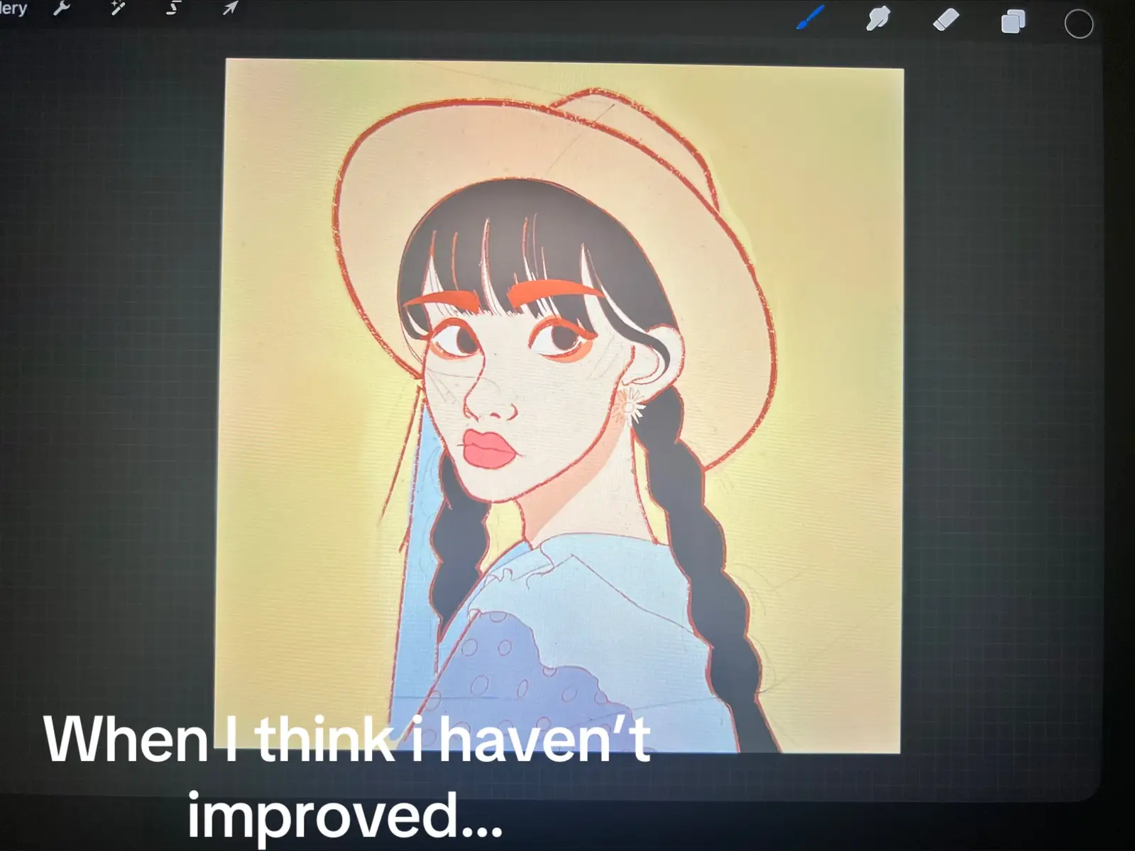 It’s been 4 years since I’ve made the first piece there’s still more to learn 🙏🏾#improvement #progress #realism #getthisontheforyoupage 