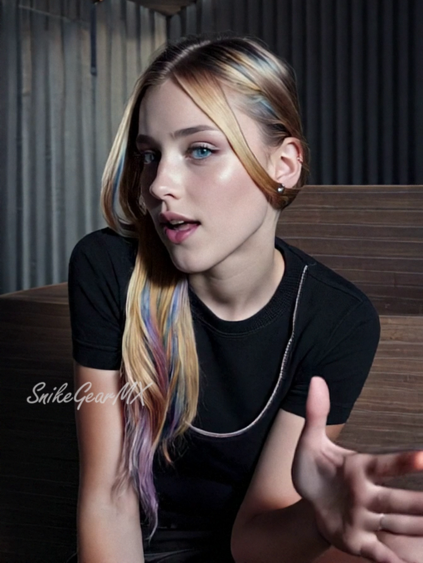 One of the first videos that people liked when I had the other account #snikegearmx #aivideo #animation #realistic #wan #4steps #comfyui #aicharacter #inteligenciaartificial #aigirl #aigenerated