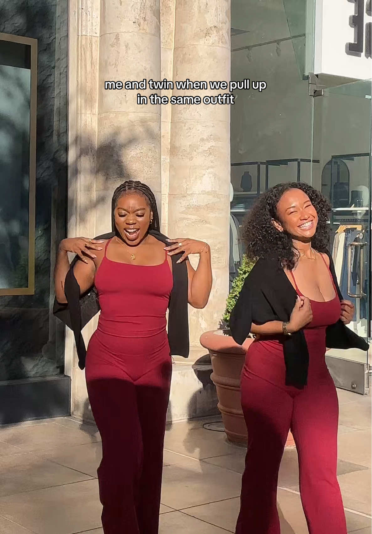 i facetimed her and told her to match me lol @Oner Active #twinning 