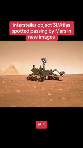 Interstellar object 3I/Atlas spotted passing by Mars in new images #3iatlas #nasa #update #mars 