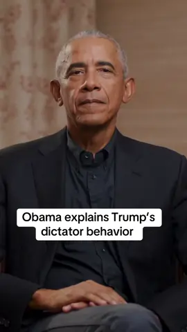 Obama explains Trump’s dictator behavior ! #america #trump #donaldtrump #obama #barackobama 