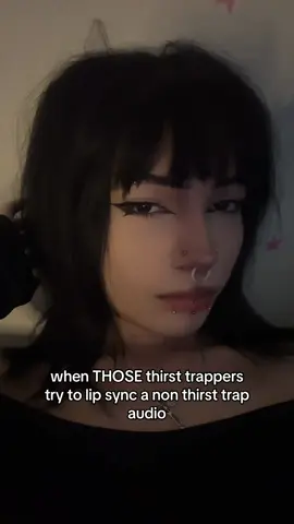 like it’s ok u can still be hot nd have facial expressions🥹🥹 #fyp #pov #thirsttrap #piercing #alt 