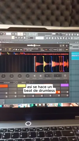 un drumless triste #drumless #musica #musicsession #Rap #producer 