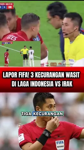 INDONESIA KEMBALI DICURANGI LEWAT WASIT DI LAGA INDONESIA VS IRAK, INILAH 3 KECURANGANNYA  #beritabola #bola #kualifikasipialadunia2026 #pssi #sepakbolaindonesia 