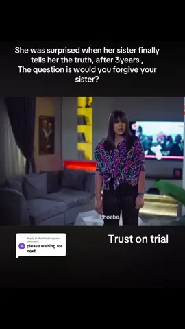 Replying to @AshMed.vogue She was surprised when her sister finally tells her the truth, after 3years #nollywoodmovies #treasurejthomas 