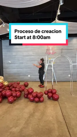 Preparando quinceañera 