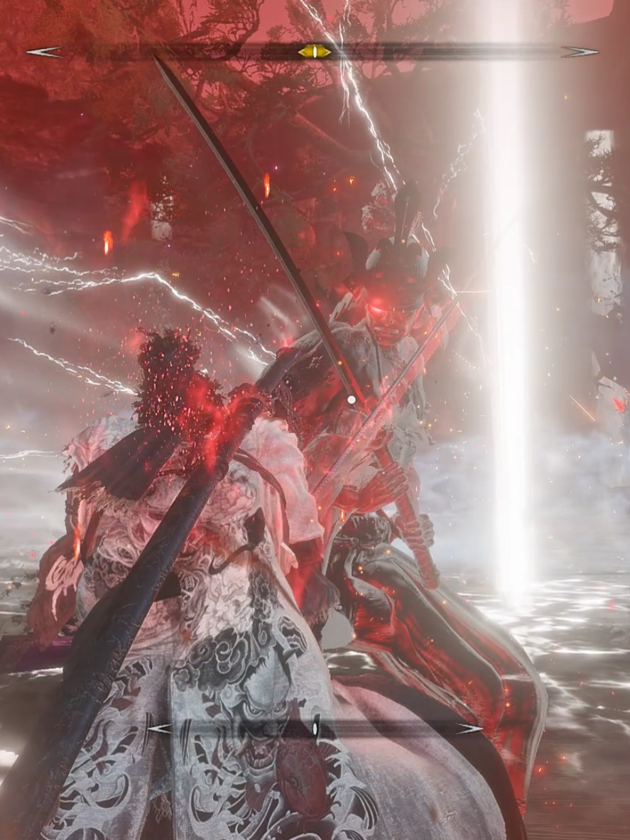 Sekiro: Wujiang 20.3 isshin inner – The Impossible No-Hit Challenge (No Charm + Demon Bell) | سيكيرو ايشين المستحيل #fy #fyp #soulsborne #bossfight #foryou  