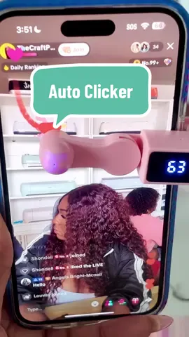 Get the Auto Clicker so you can like these lives at the speed of light  #tiktokshopfinds #autoclicker 