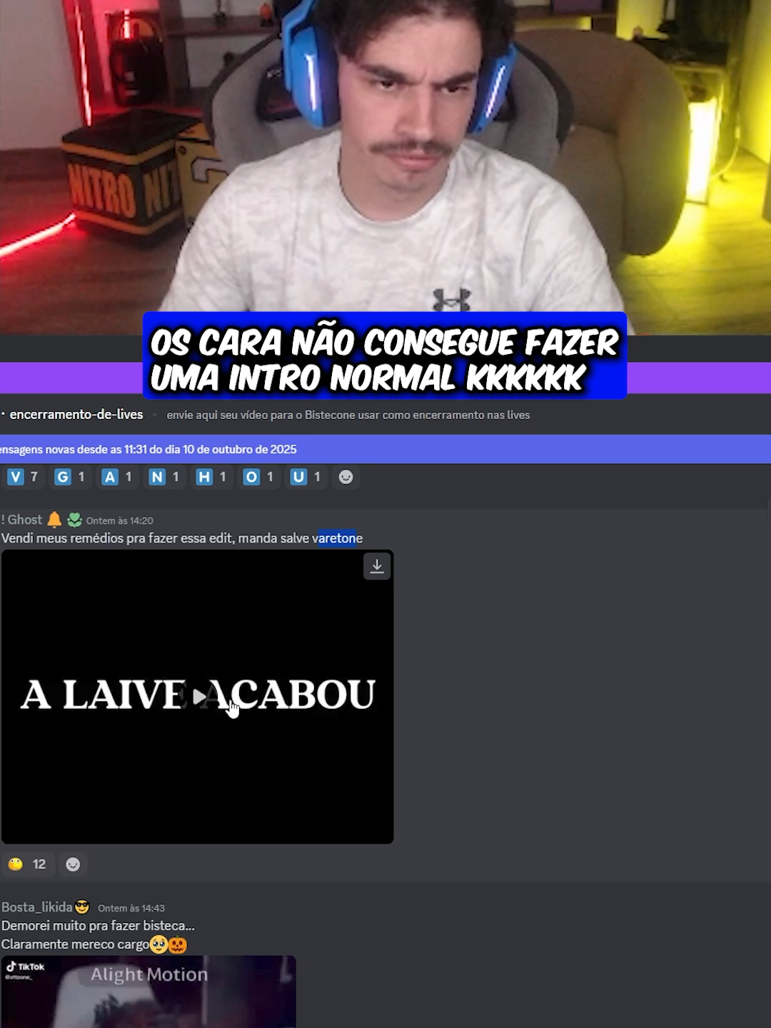 Era só uma intro #bistecone #bisteconee