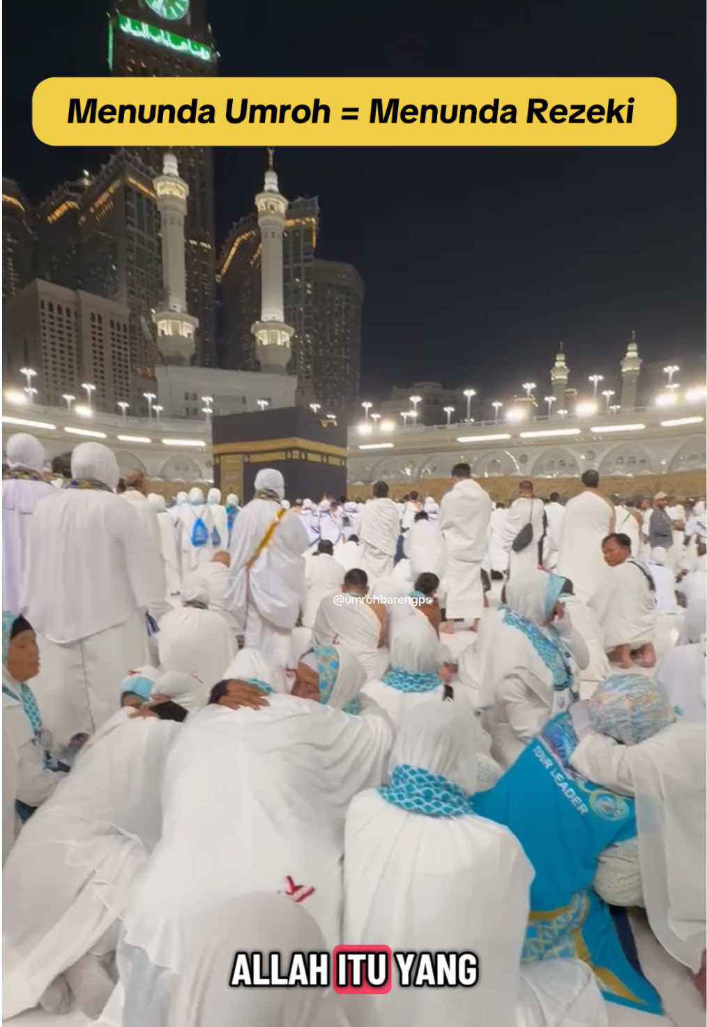 Menunda umroh = menunda rezeki 🥲 Yuk, daftar kan umroh mu sekarang juga !! Putri punya seat di tanggal 24 November 2025, terbatas !!!  Klik link di profile Putri sekarang !! #umroh #samiratravel #umrohbarengps 