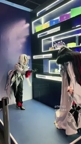 Como foi o sábado de vocês? Passaram no stand de Genshin? Adoramos encontrar a todos! E amanhã tem mais ✨ || Columbina: @Thay 🩷 || #GenshinBGS2025 #NodKrai #GenshinImpact #hoyocreators #BGS2025 