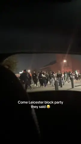 Leicesters a funny place 😂😂#leicester #blockparty #fyp #viral 
