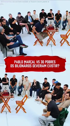 PABLO MARÇAL X 30 POBRES #pablomarçal #debate #marçal #pablomarcal #bilionario 